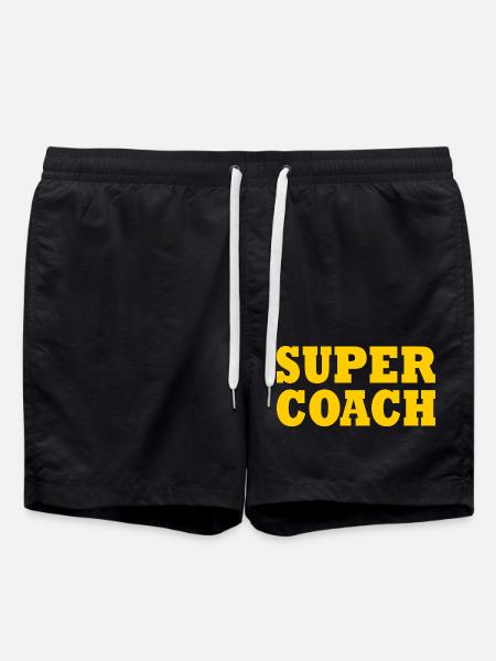 Super coach - Swim Trunks - black