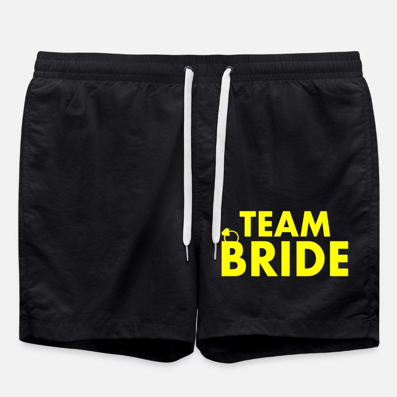 Team bride - Swim Trunks - black
