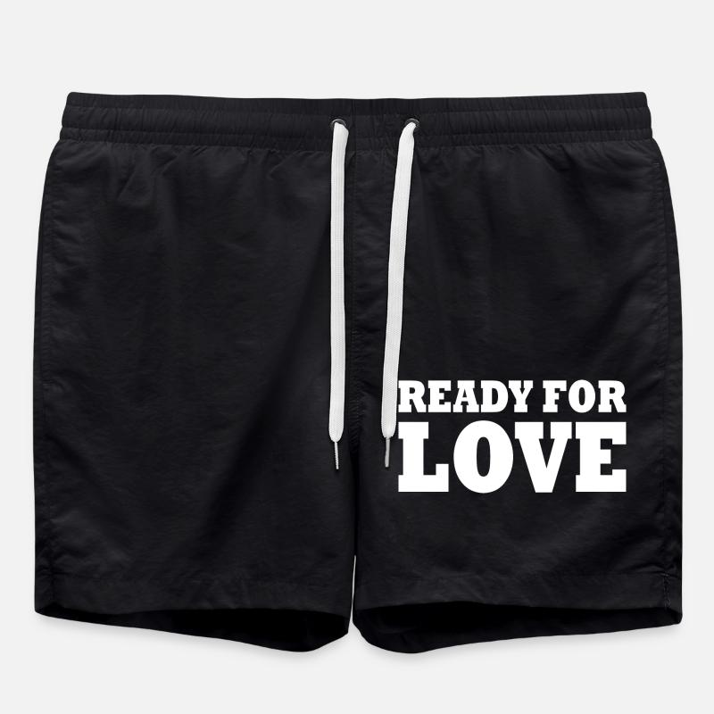 Ready for love - Short de bain - noir