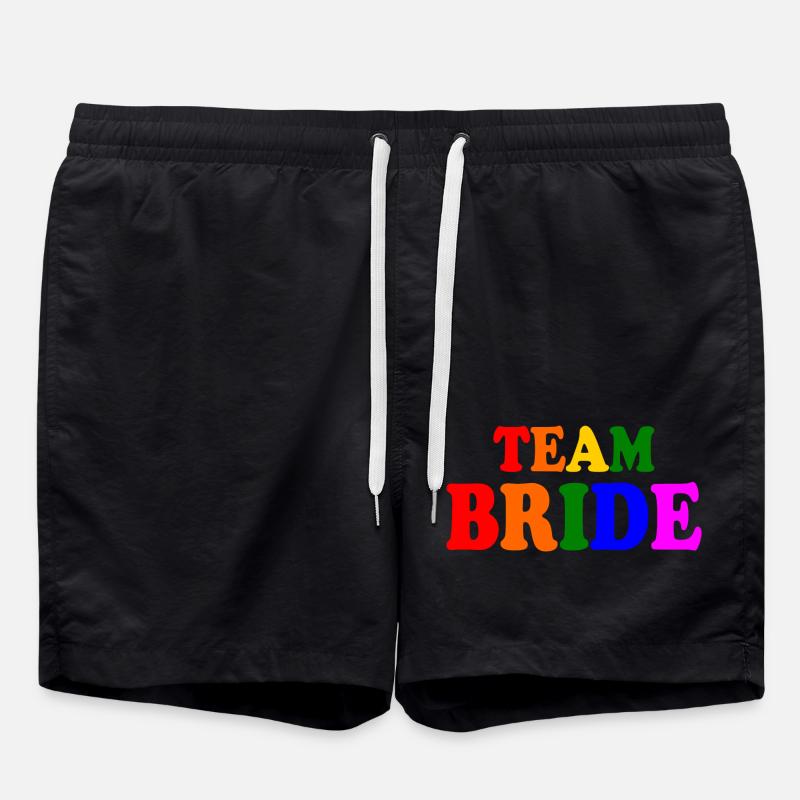 Team bride - Short de bain - noir