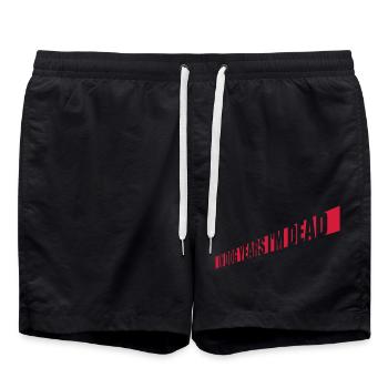 in dog years Dead - Badeshorts - Schwarz - Vorne - AI Model Male 185 light (185cm)