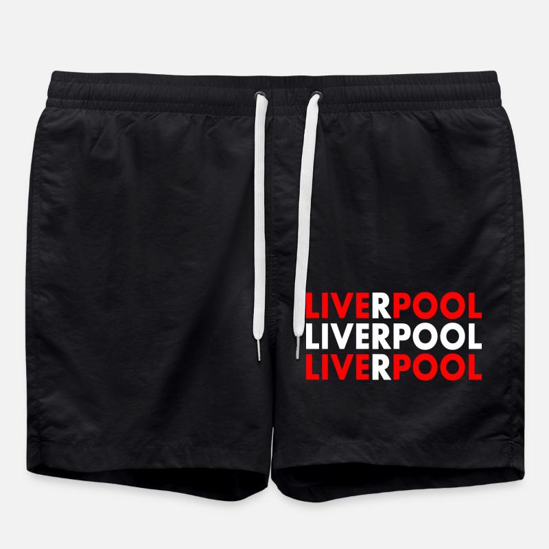 Liverpool - Badeshorts - Schwarz