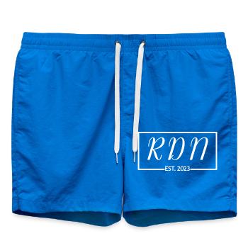 RDN Est. 2023 Diététiste Nutritionniste - Short de bain - cobalt blue - Devant