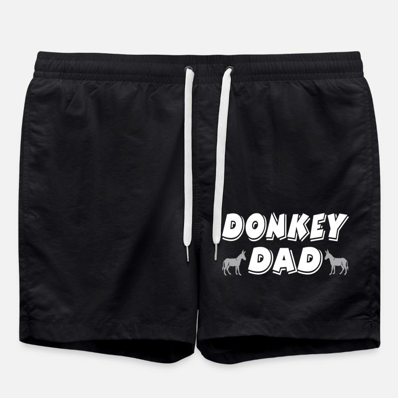 Donkey - Swim Trunks - black