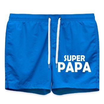 Super papa - Badeshorts - Cobalt blue - Vorne