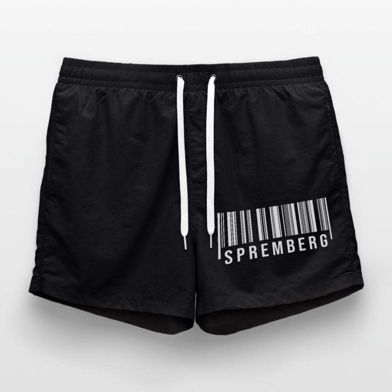 Spremberg Strichcode1 Badeshorts