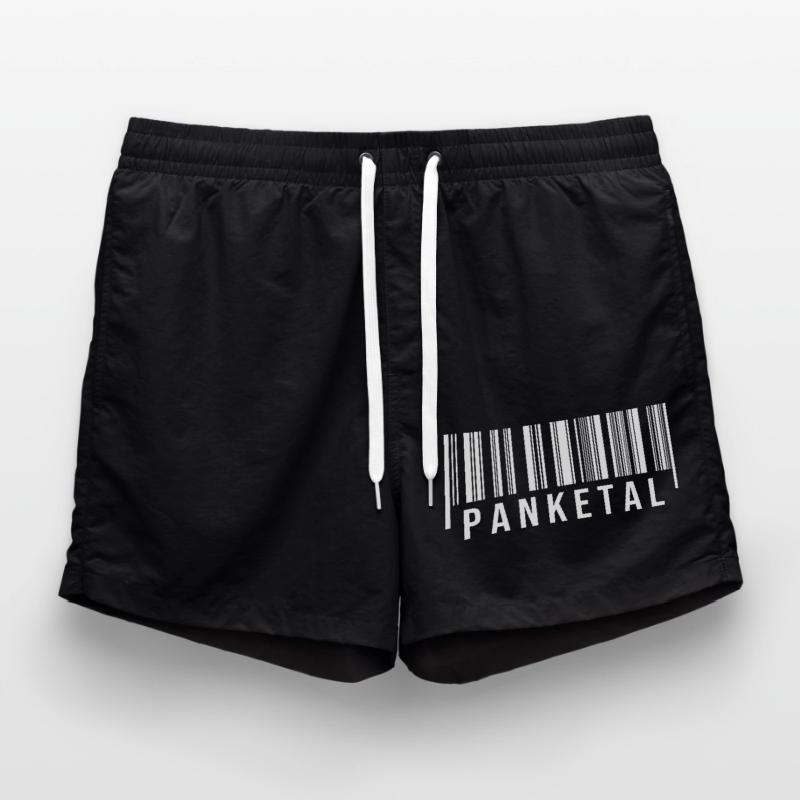 Panketal Strichcode Badeshorts