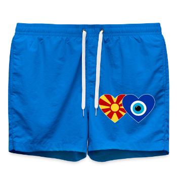 Macédoine Nazar Pearl Flag - Short de bain - cobalt blue - Devant