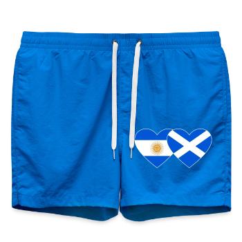 Argentine Ecosse Drapeau Coeur - Short de bain - cobalt blue - Devant