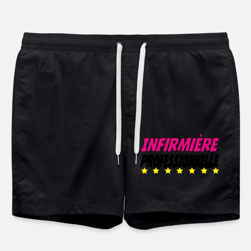 Infirmière PROFESSIONNELLE - Short de bain - noir