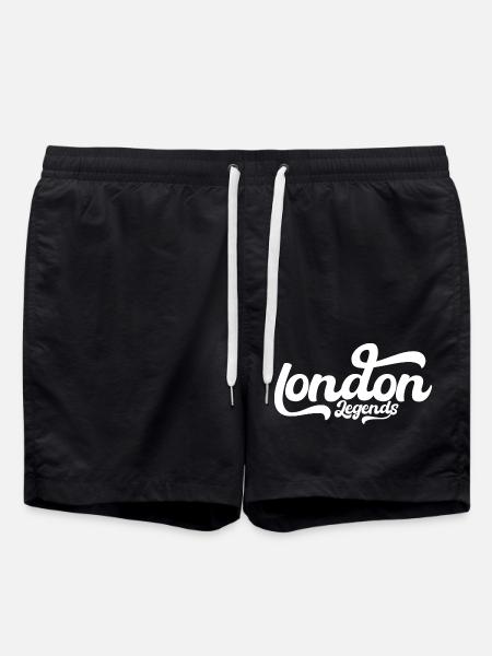 London Legends, Aesthetic - Swim Trunks - black