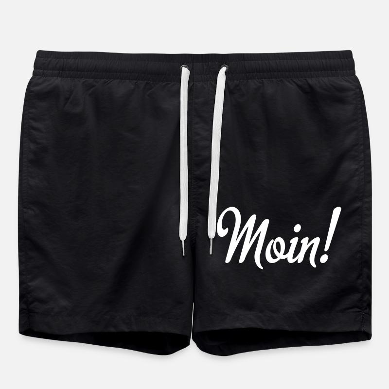 Hello - Swim Trunks - black