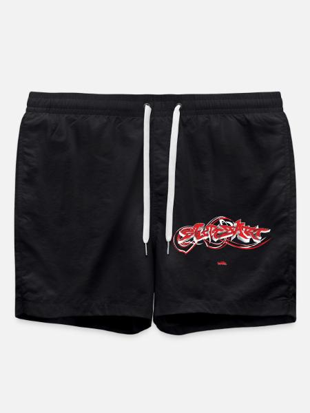 Stuttgart Wildstyle - Badeshorts - Schwarz