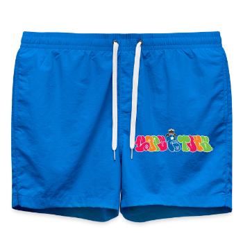 ACAB graffiti Cops are Toys - Swim Trunks - cobalt blue - Front