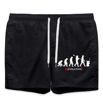 Revolution - Evolution Homme Fun Twist 19 - Short de bain - noir - Devant - AI Model Male 185 light (185cm)
