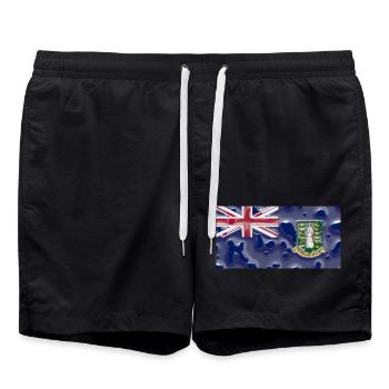 Cadeau pour les îles Vierges - Short de bain - noir - Devant - AI Model Male 185 light (185cm)