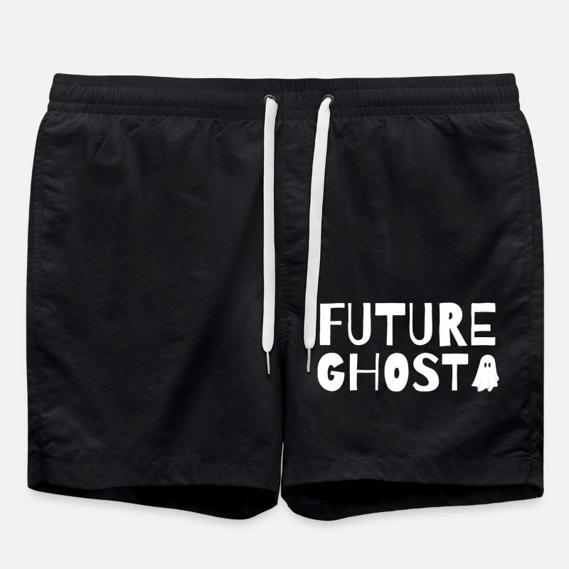 Future Ghost - Swim Trunks - black