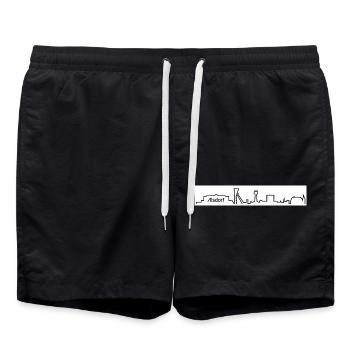 Silhouette Alsdorf - Short de bain - noir - Devant - AI Model Male 185 light (185cm)