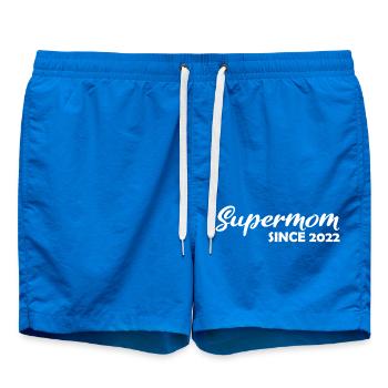 Supermom depuis 2022 - Short de bain - cobalt blue - Devant