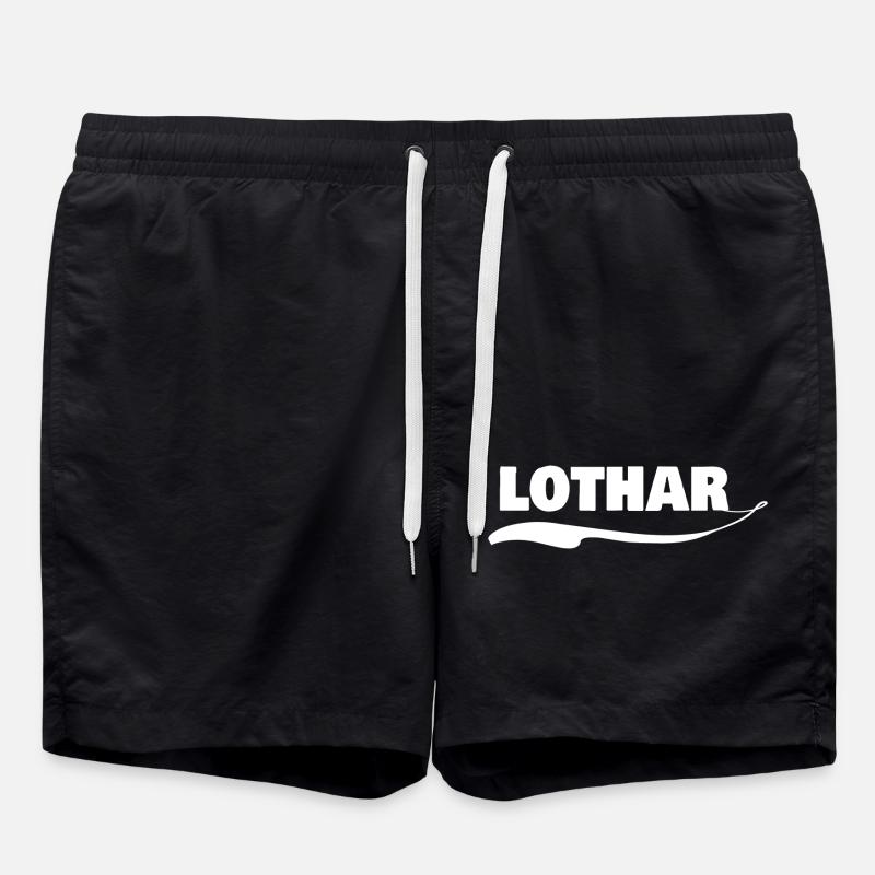 Lothar comme prénom - Short de bain - noir