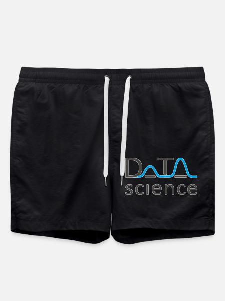Datenwissenschaft - Badeshorts - Schwarz