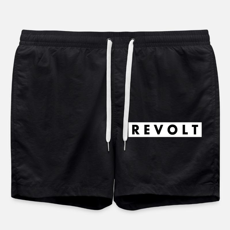 Revolt - Short de bain - noir