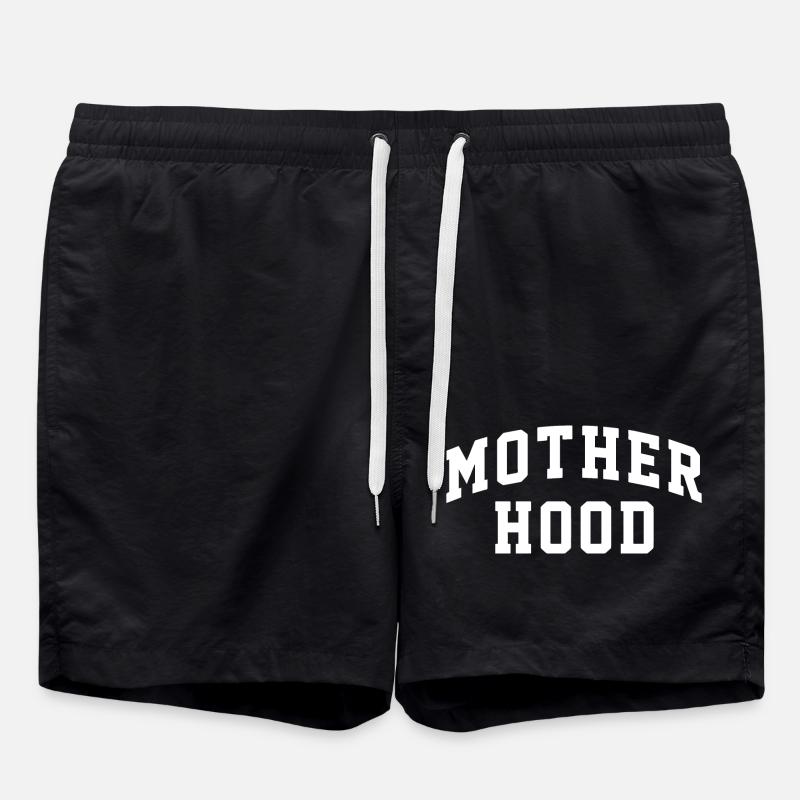 Mutterschaft - Badeshorts - Schwarz