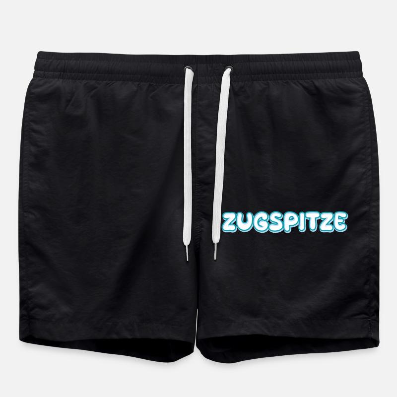 Trekking Zugspitze - Badeshorts - Schwarz