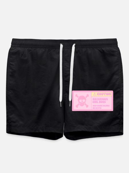 ATTENTION FEMALE CHEF - Swim Trunks - black