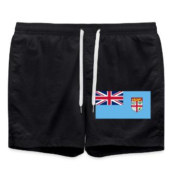 Fidji - Short de bain - noir - Devant - AI Model Male 185 light (185cm)