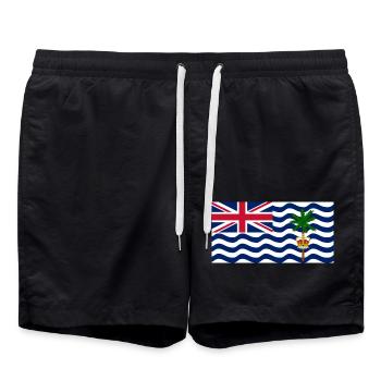 Britisches Territorium im Indischen Ozean - Badeshorts - Schwarz - Vorne - AI Model Male 185 light (185cm)