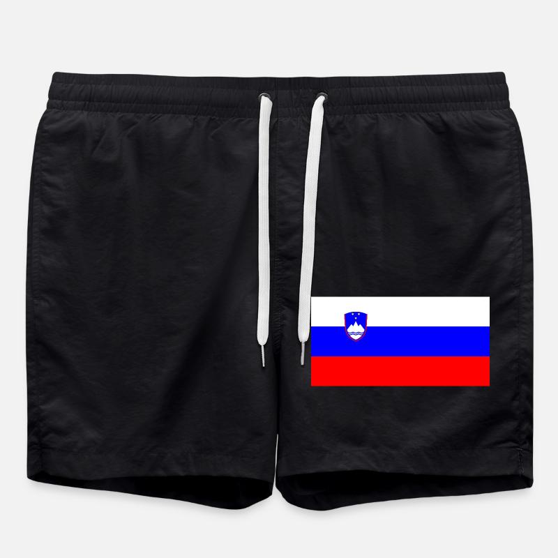 Slovénie - Short de bain - noir