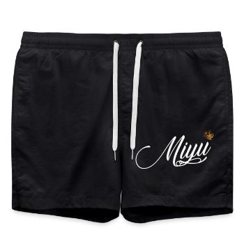 Miyu Nom personnalisé pour les femmes Enfants Tout-petits - Miyu - Short de bain - noir - Devant - AI Model Male 185 light (185cm)