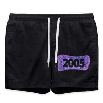 Class reunion 2005 - Swim Trunks - black - Front - AI Model Male 185 light (185cm)