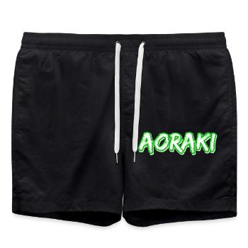 Gift for Aoraki - Swim Trunks - black - Front - AI Model Male 185 light (185cm)