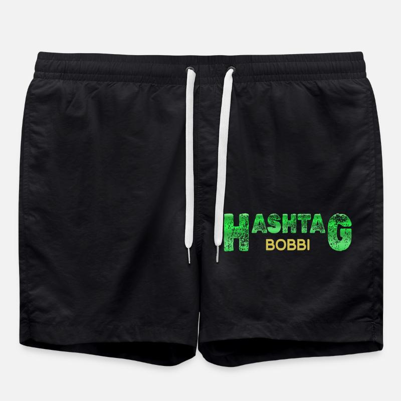 Bobbi Bobbi - Swim Trunks - black