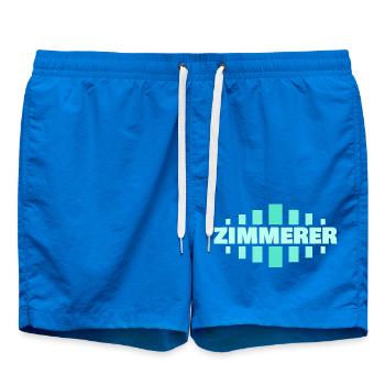 Zimmerer als Beruf - Badeshorts - Cobalt blue - Vorne