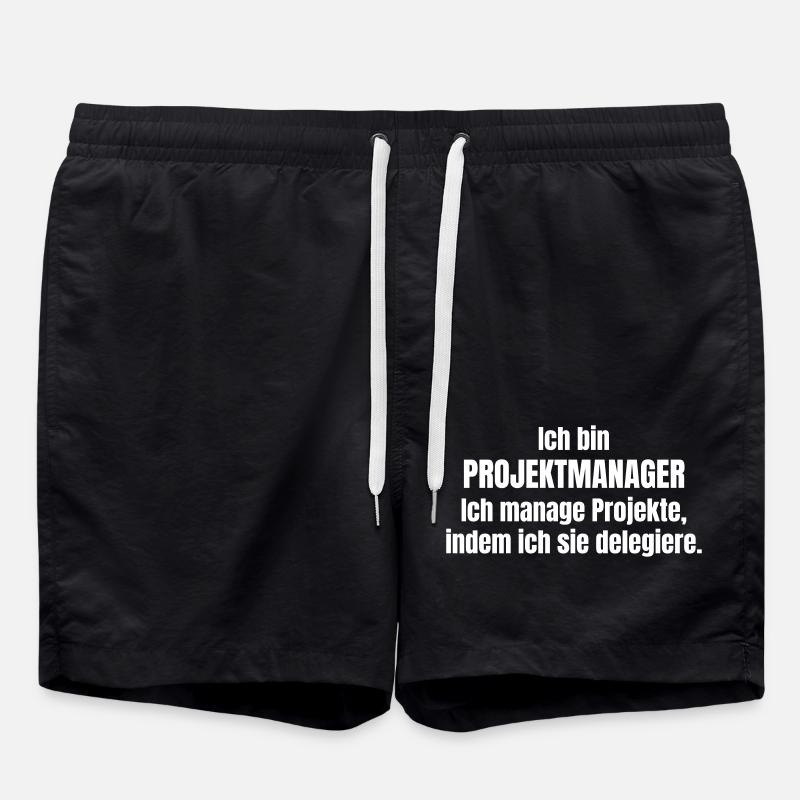 Project managers - Swim Trunks - black