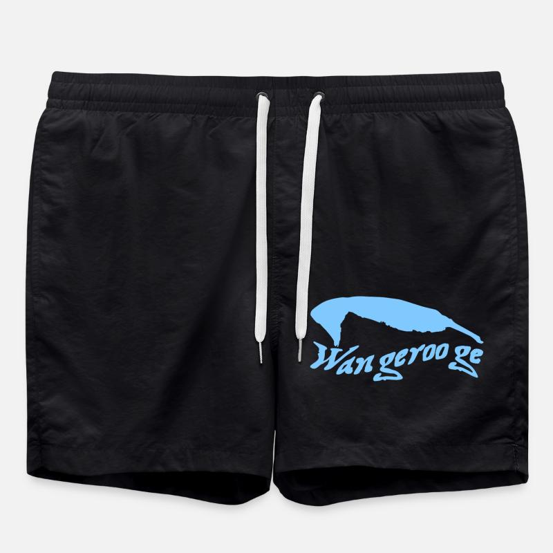 Wangerooge Tattoo - Short de bain - noir