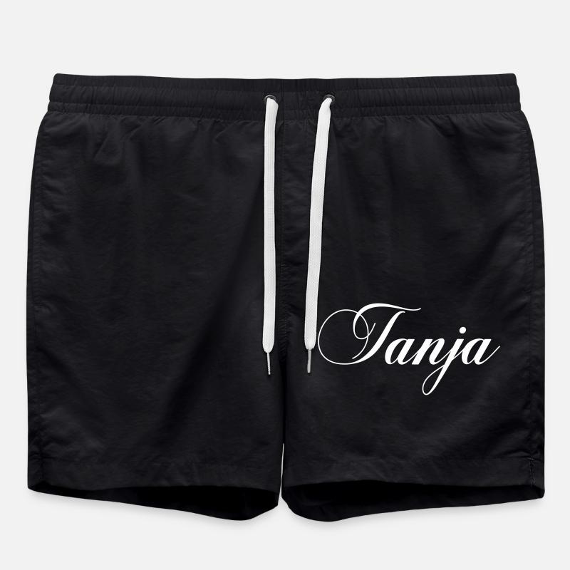 name tanja - Badeshorts - Schwarz
