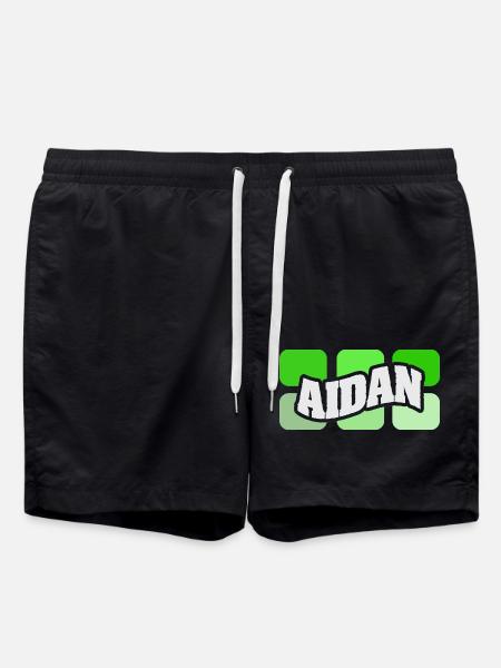Gift for Aidan - Swim Trunks - black