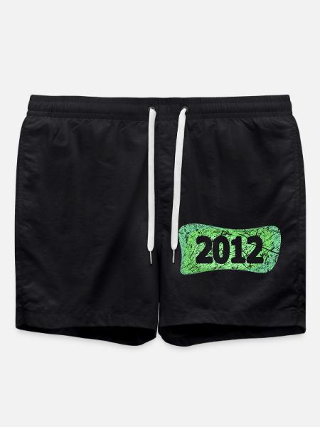 2012 - Short de bain - noir