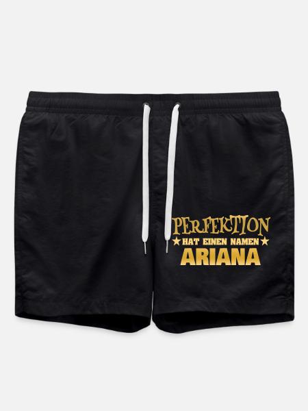 Ar - Badeshorts - Schwarz
