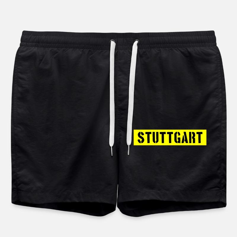 Stuttgart - Bade-Wurtemberg - Short de bain - noir