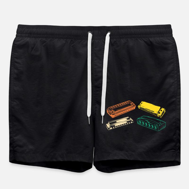 Harmonica Evolution Harmonica - Short de bain - noir