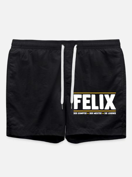 Felix - Short de bain - noir
