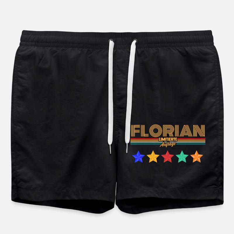 Florian - Badeshorts - Schwarz