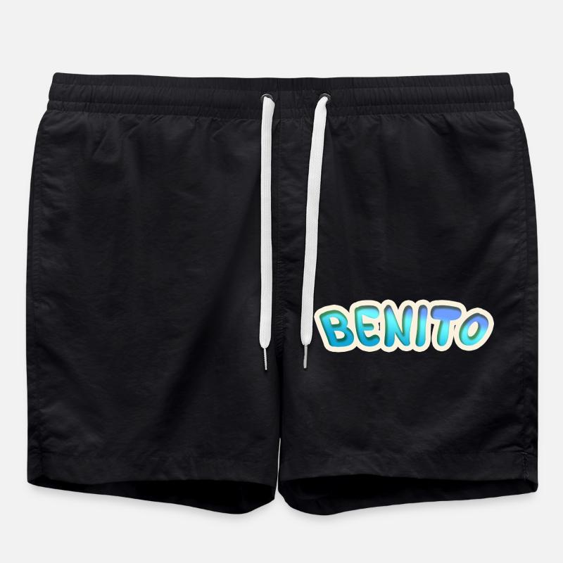 Benito as a job - Swim Trunks - black