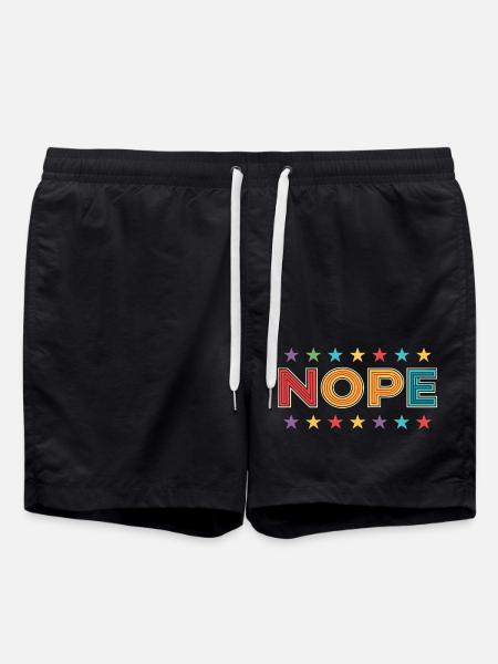 NOPE, nope - Short de bain - noir