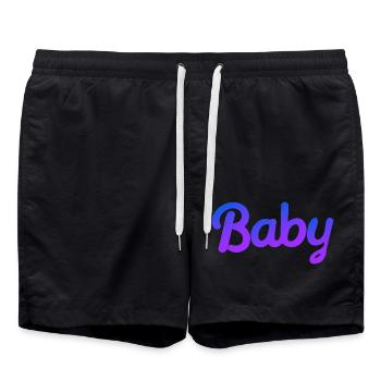 BÉBÉ COOL - Short de bain - noir - Devant - AI Model Male 185 light (185cm)